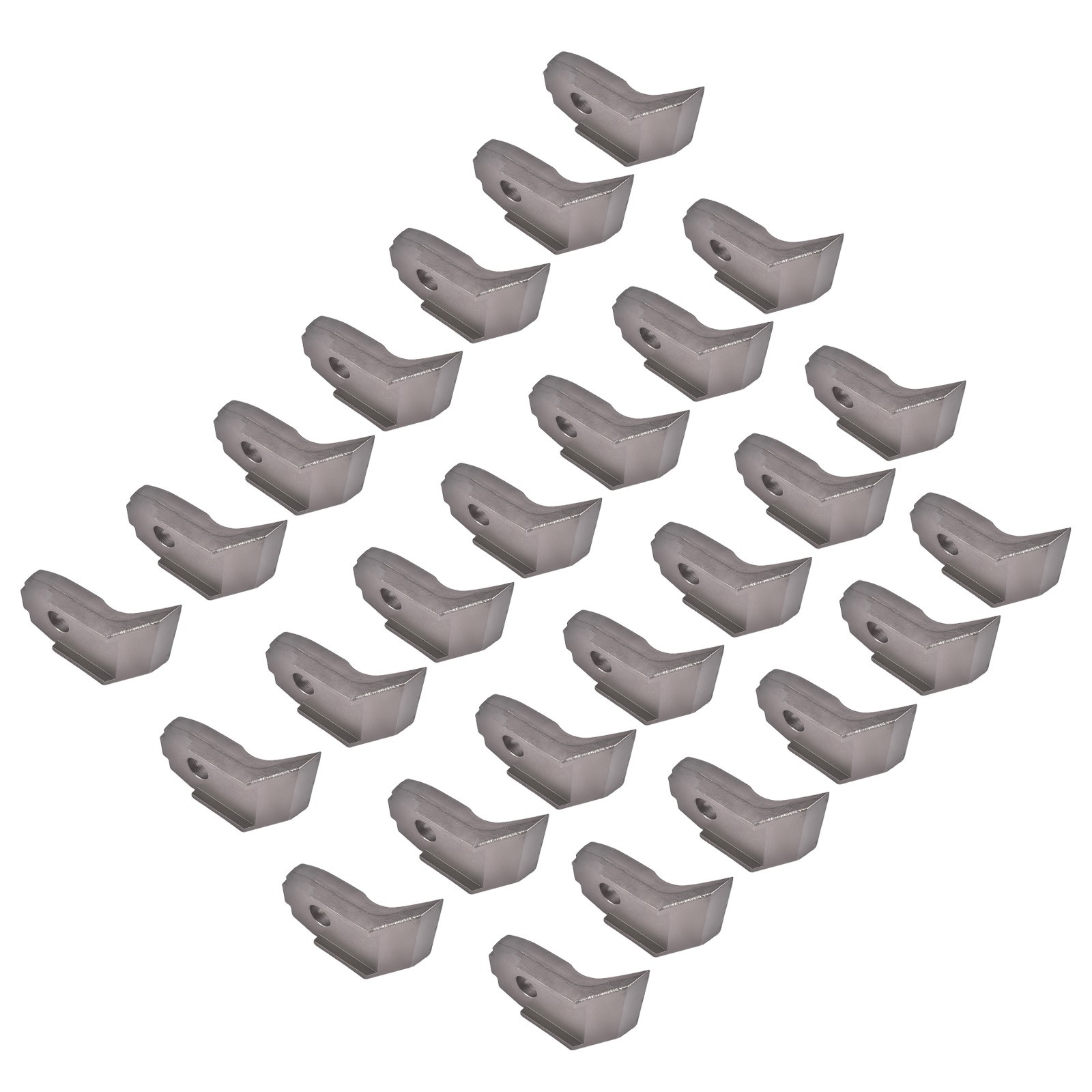 27Pcs F0010-3 Replacement Denis Cimaf Type 3 Teeth Silver Steel for DAH Series