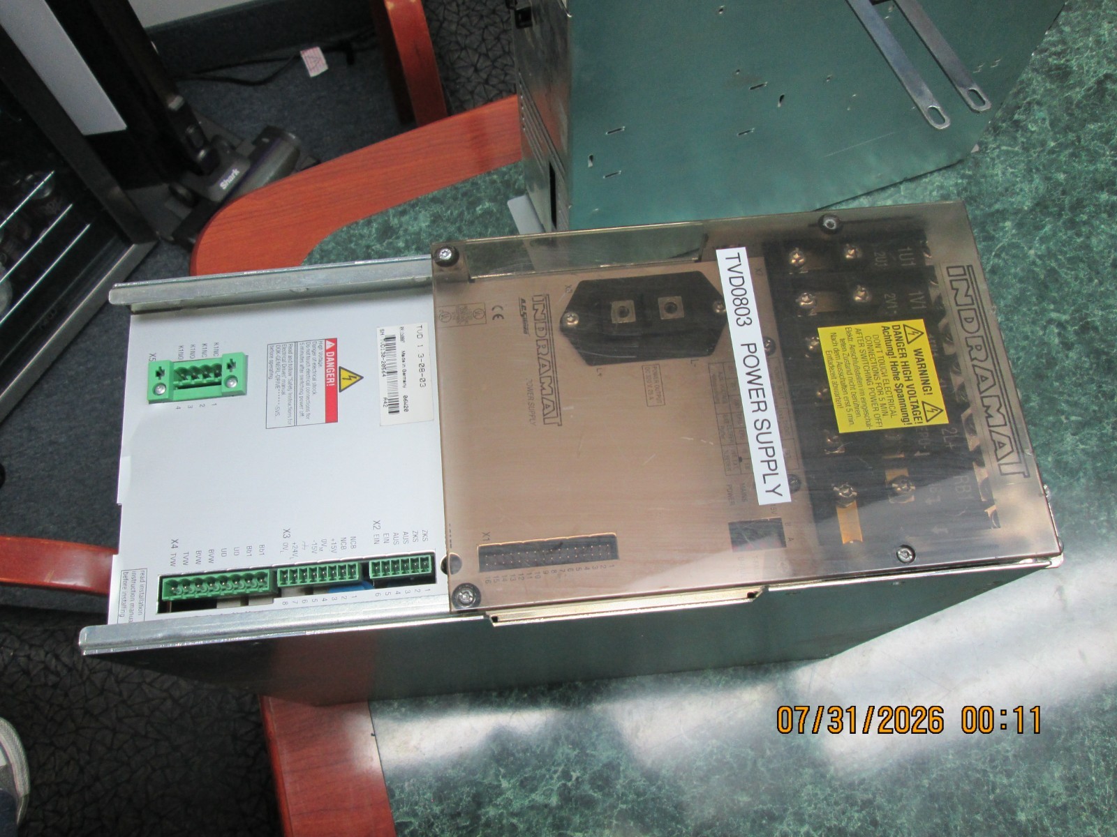 INDRAMAT TVD 1.3-08-03 / R911268887 (SHELF H6)