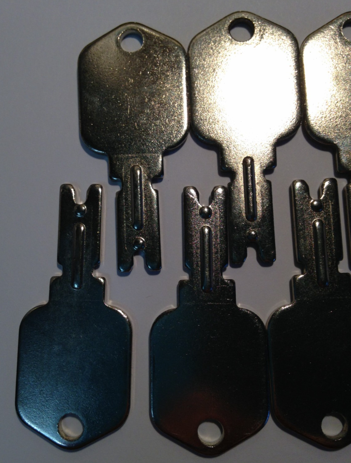 6 Forklift Ignition Keys For Gradall Gehl Hyster Komatsu Yale JLG Daewoo Hitachi