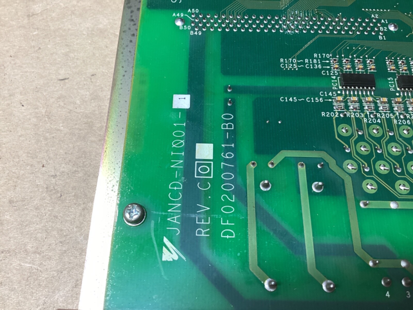 Yaskawa JZNC-NIF01-1 Moto-Man Control Rack Interface Board NX100 #102Z52