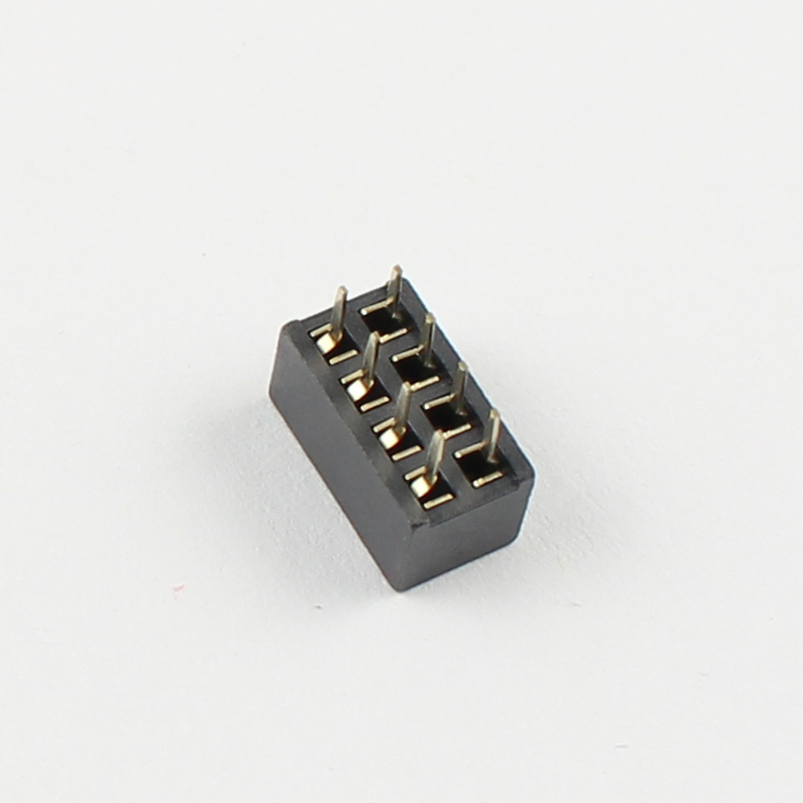 10Pcs 2mm Pitch 2×4 Pin 8 Pin Female Double Row Straight Pin Header Strip