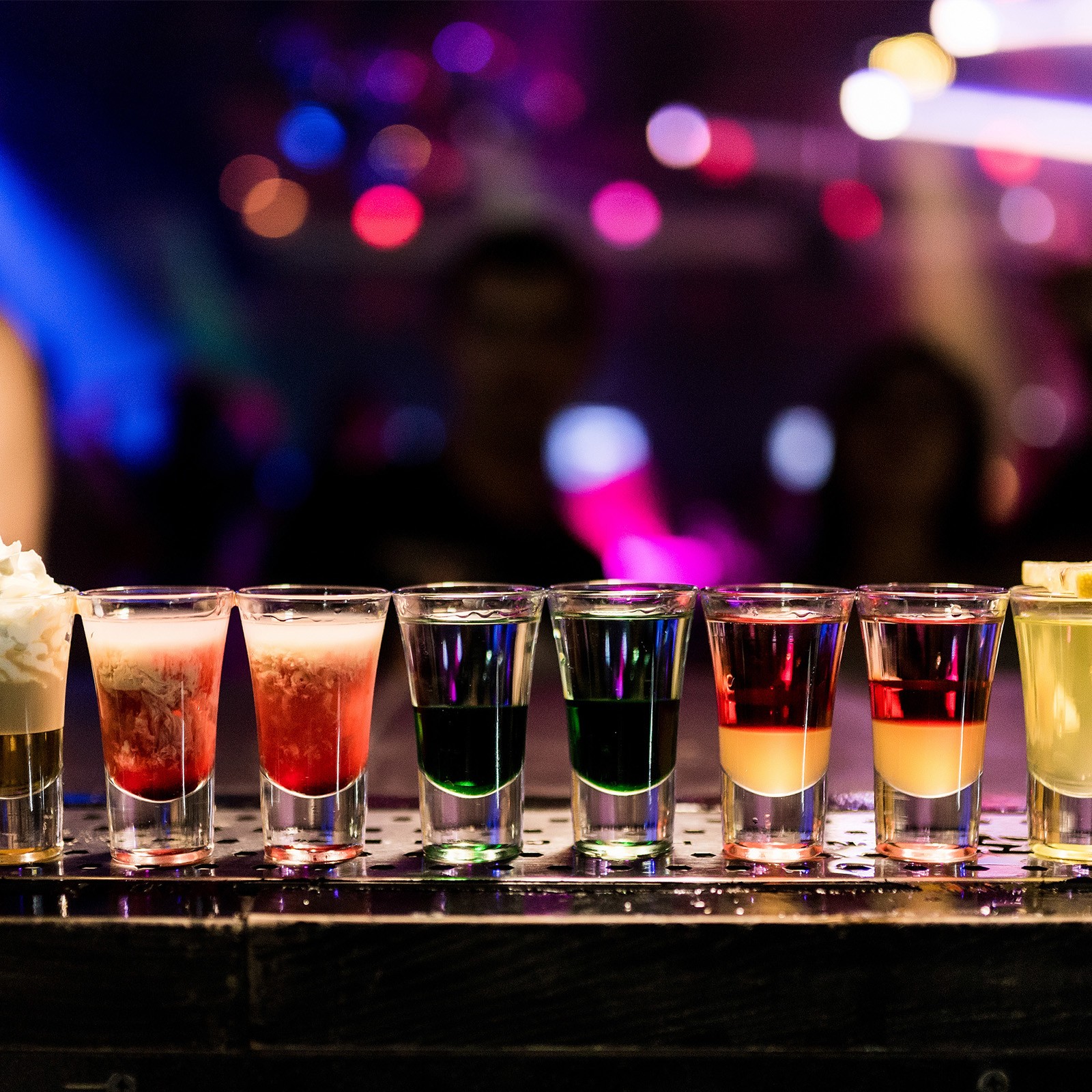 6pcs Shot Glasses 1.2oz Polystyrene for Cocktail Transparent