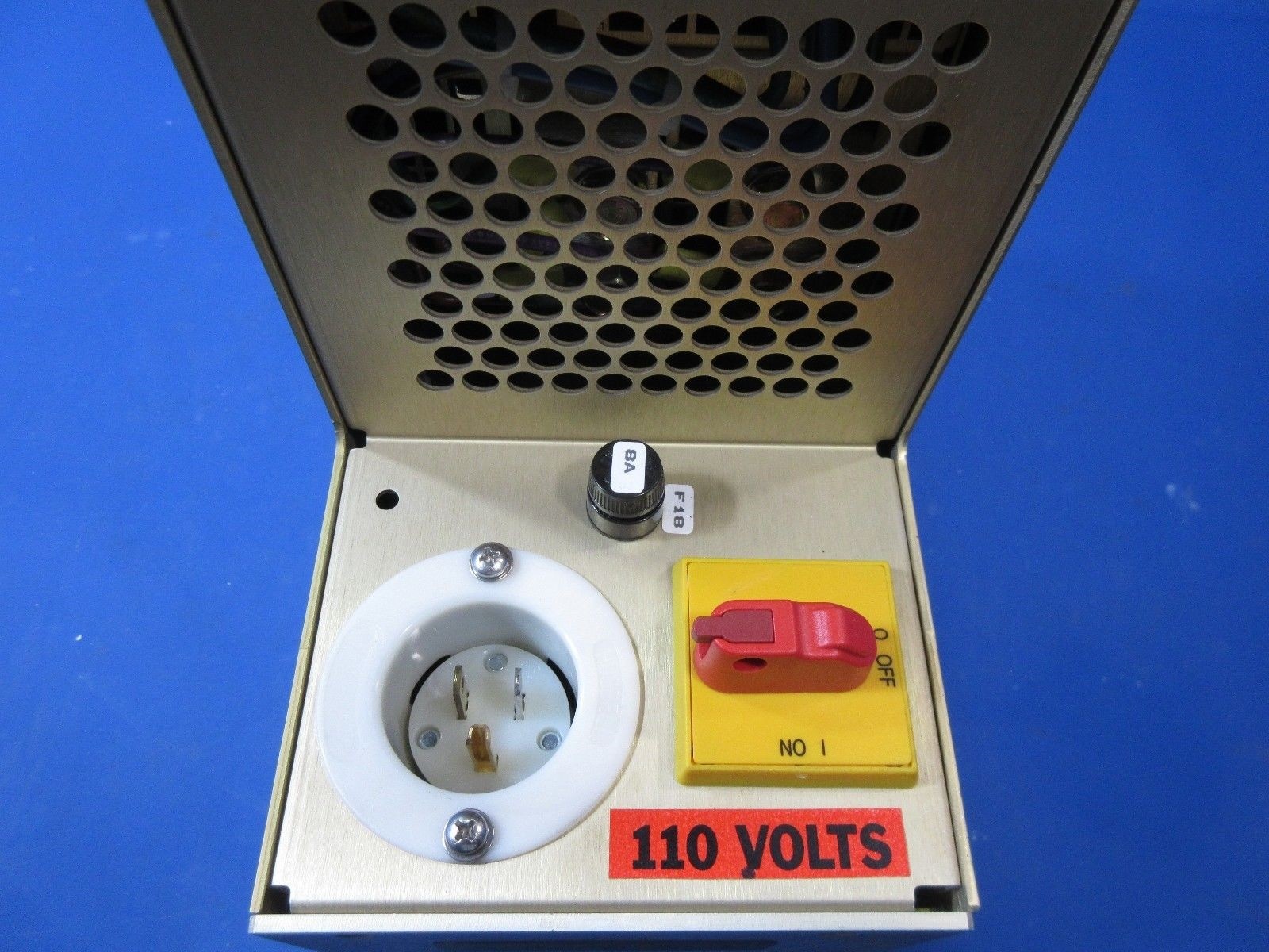 Asyst Technologies 9700-6209-01 Power Distribution Unit Rev. B Used Working