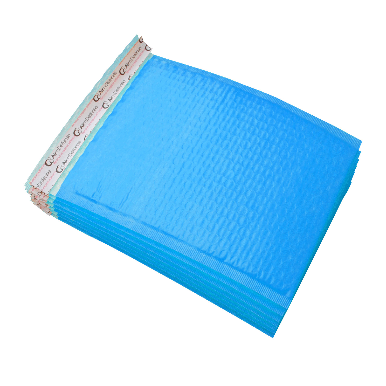 AirnDefense 200 #2 8.5X12″ Blue Poly Bubble Mailers Shipping Padded Envelope