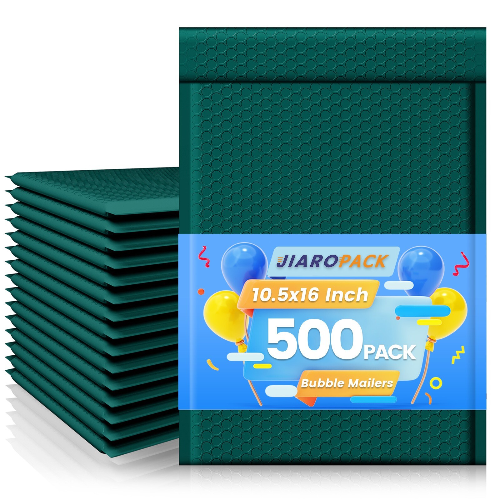 500pc Large Bubble Mailers 10.5×16 Padded Envelope 10.5×15 Poly Bubble Bags #5