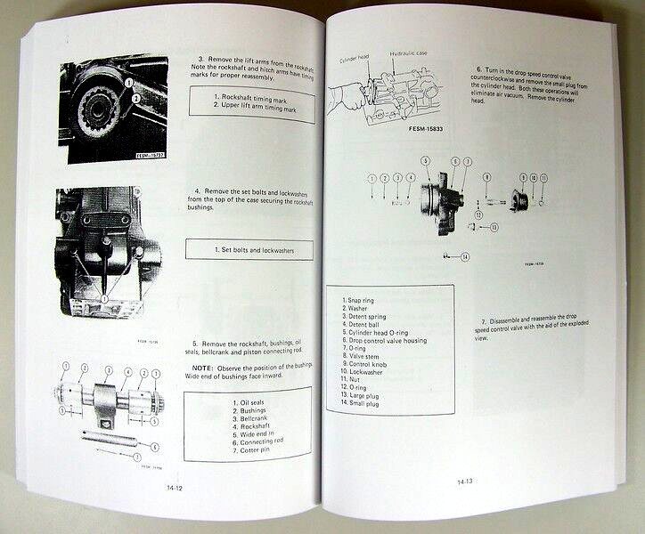 Lot International 234 244 254 Tractor Service Manual Repair Shop Ih Technical