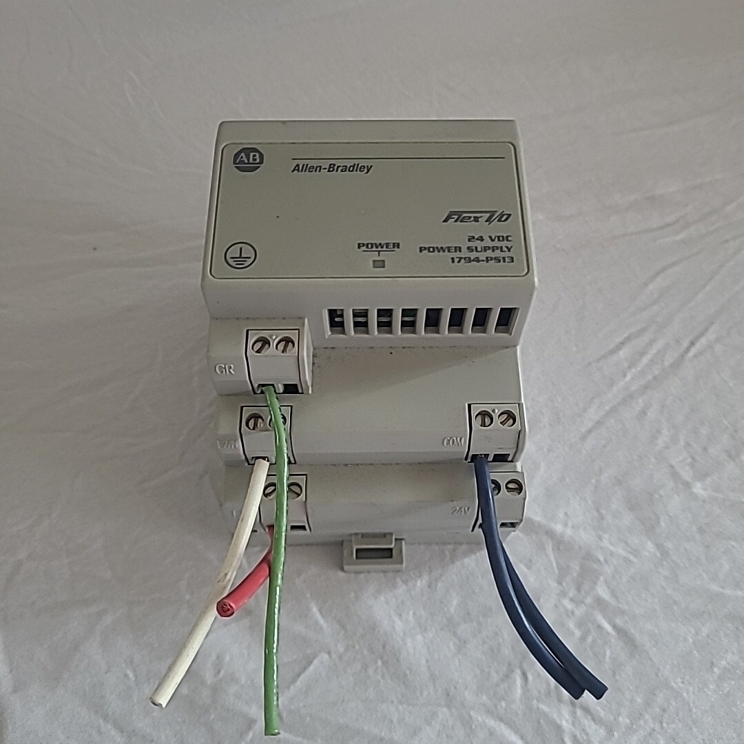 ALLEN BRADLEY 1794-PS13 SERIES B 24VDC POWER SUPPLY. Made In Malaysia. Pre-Owned