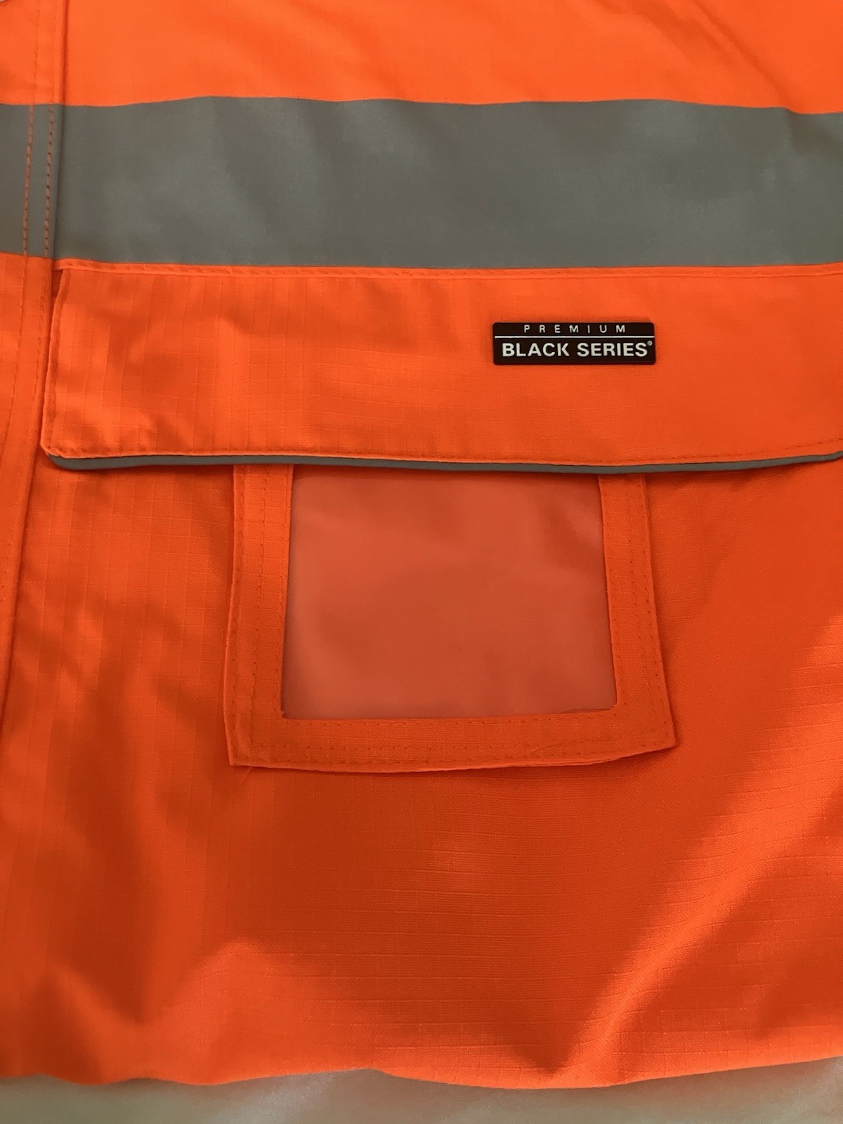Kishigo 5XL Hi Vis Soft Shell Jacket Orange Black Series ANSI Class 3 JS136 New