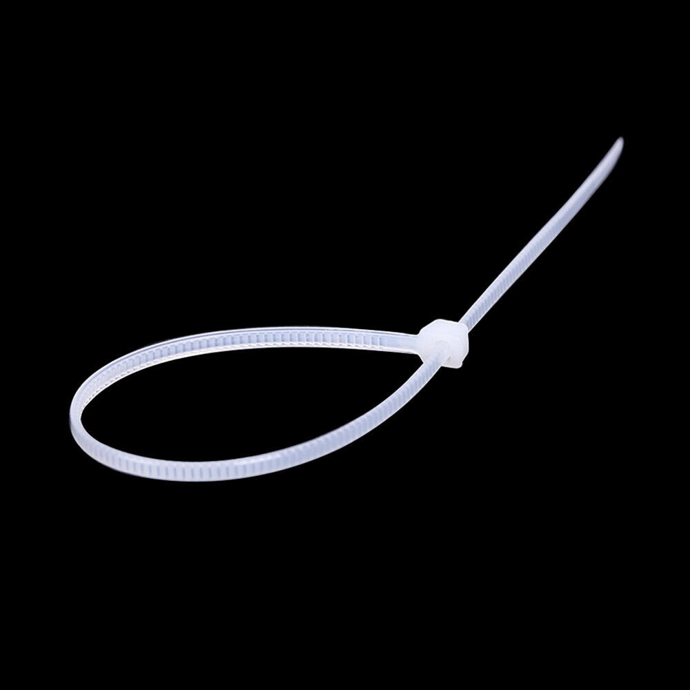 100-1000pcs Heavy Duty 8″ 12″ 18″ 24″ Nylon Plastic Cable Wire Zip Ties Wrap US