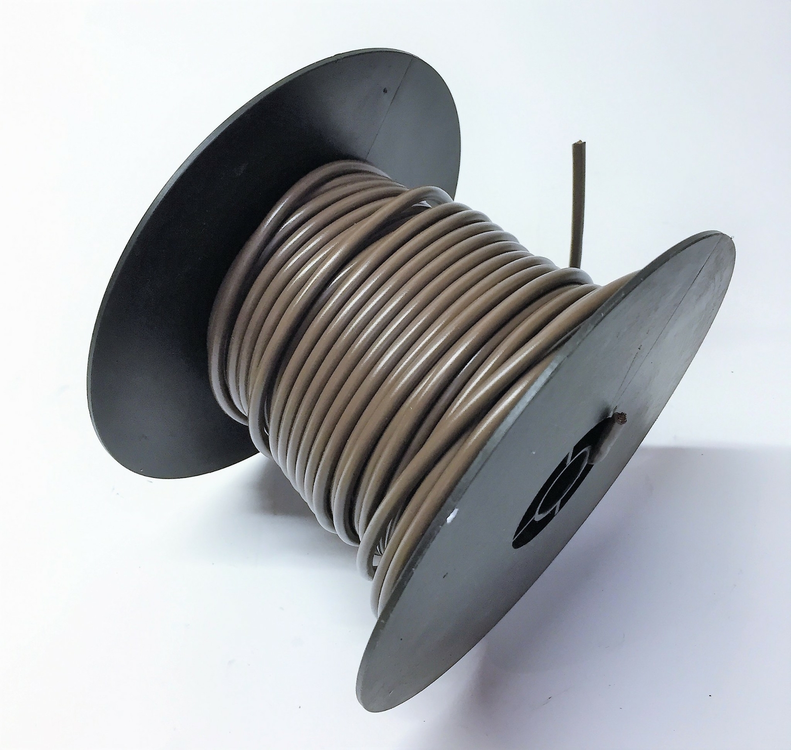 Unbranded/Generic 10 Gauge #110 Brown Bulk Wire Reel NOS