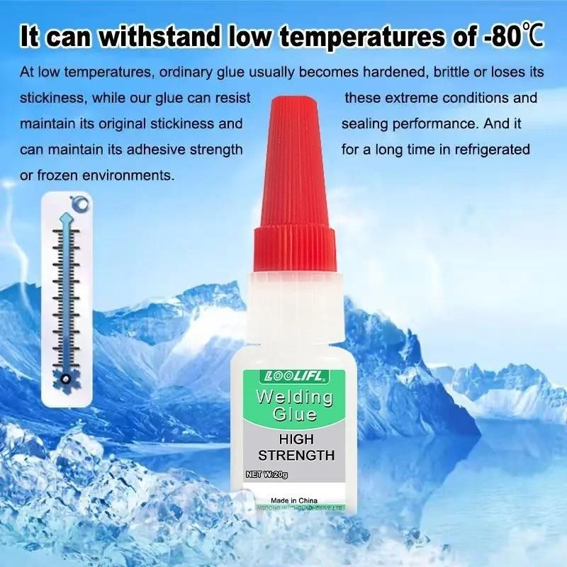 Refrigerator Seal Glue 50g Lsysj Transparent Plastic Adhesive Low Temp Strong