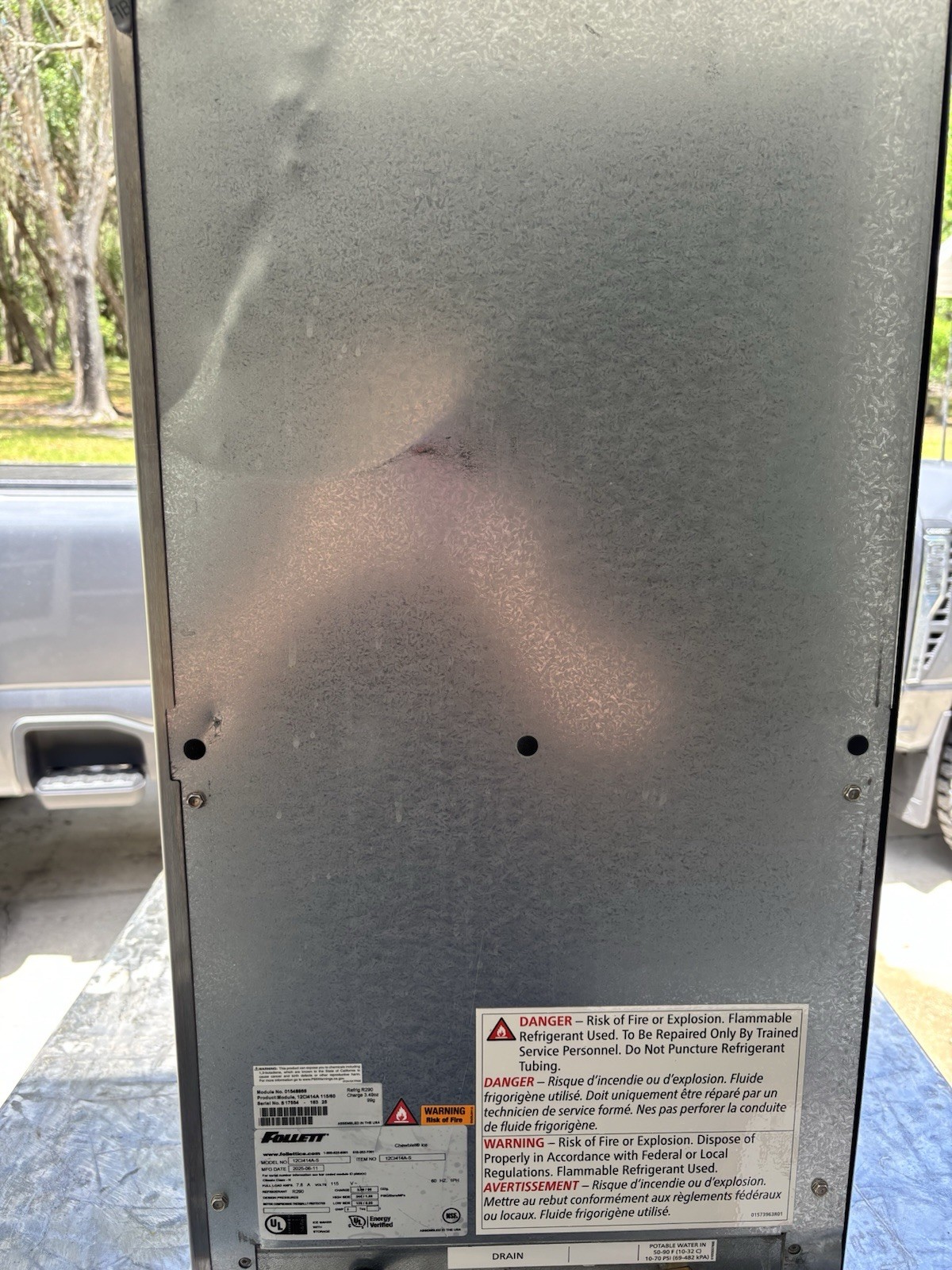 Follett Symphony Ice & Water Dispenser – Model 12C1414 A-S
