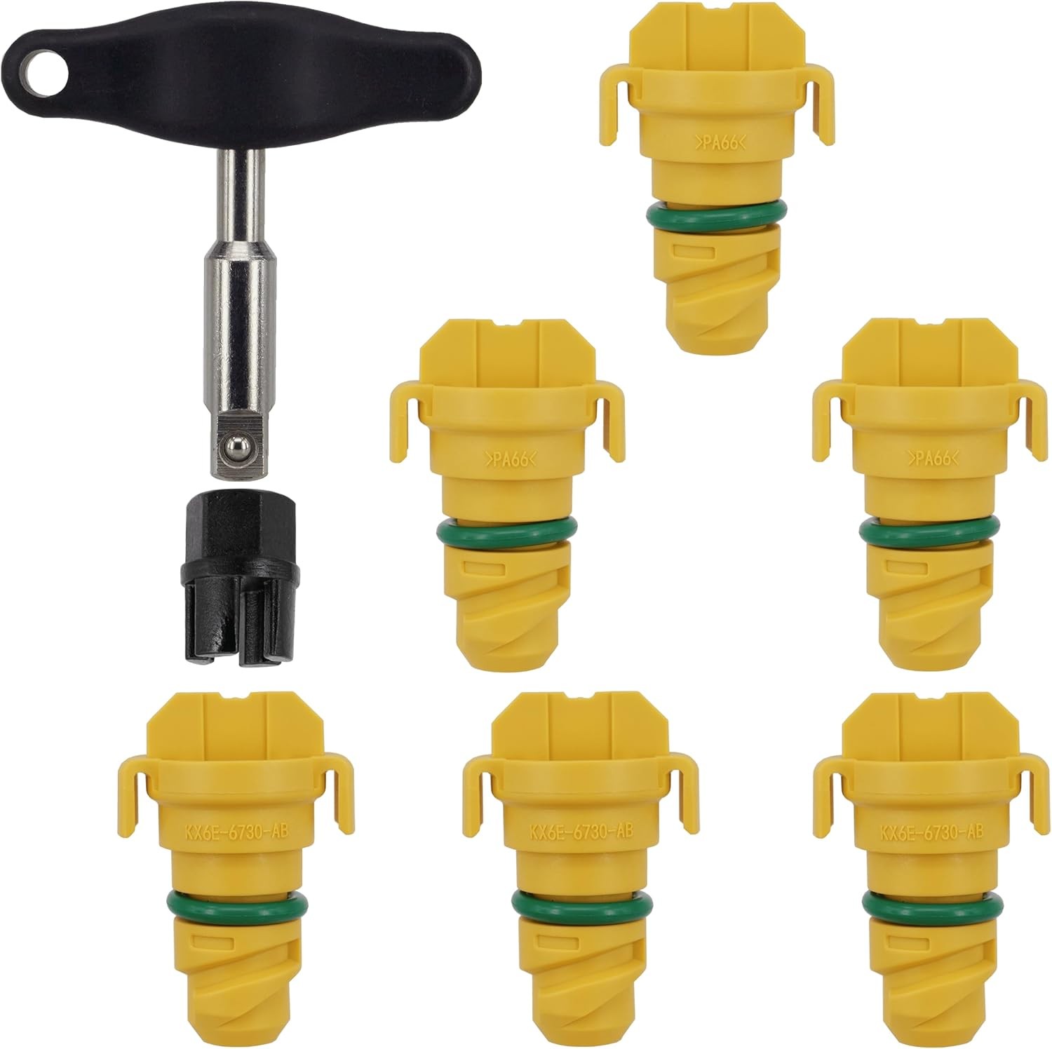 8 PACK Oil Drain Plug Fit For 2011-2024 F-150 Mustang Bronco Edge Explorer Aviat