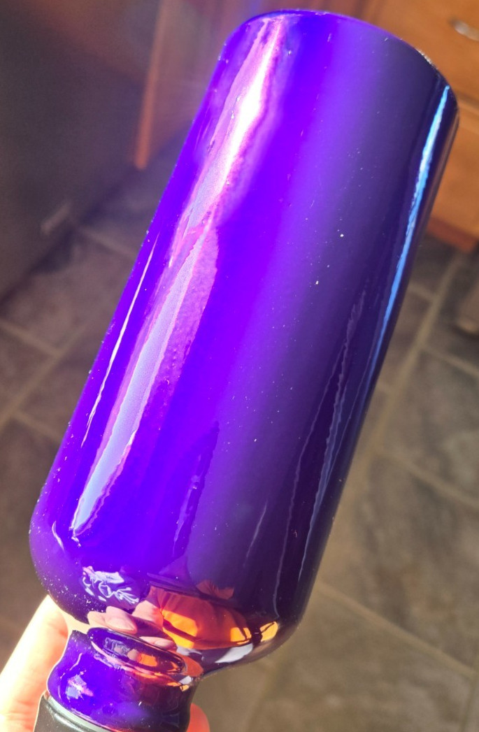 Candy Purple Transparent Powder Coating Paint 1LB High Gloss