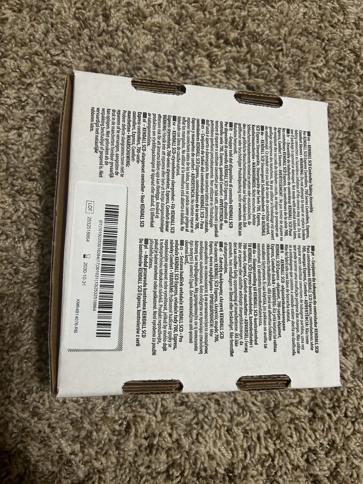 Kendall SCD 700 Tubing Set . 7ft.(2.1m)..REF 9528