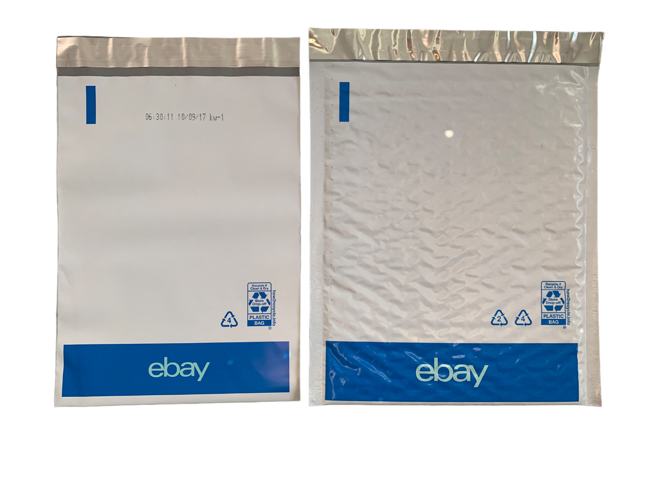 eBay SHIPPING SUPPLIES STARTER KIT 20 PADDED BUBBLE and POLYMAILER ENVELOPES
