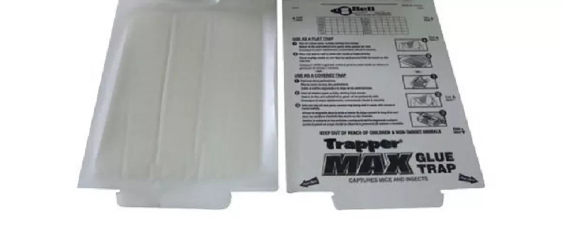 Trapper Max Glue Traps Unscented 24 Pack Mice Glue Boards TrapperMax MouseTraps