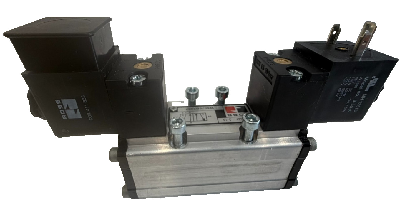 NEW ROSS W6076B2407 SOLENOID VALVE 2-10 BAR