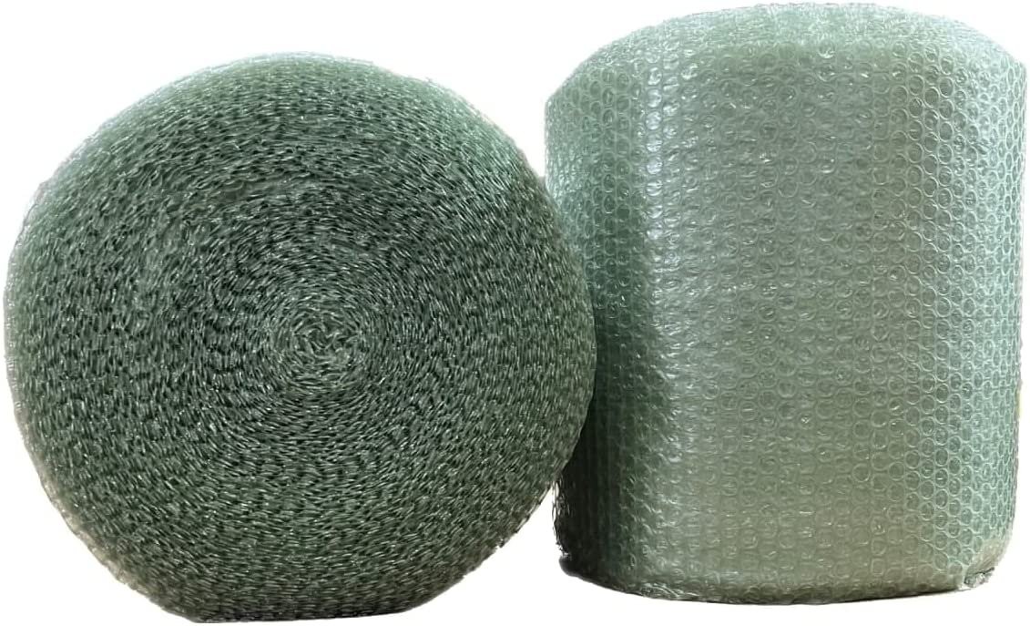 3/16” Recycled Small Bubble Cushioning Wrap Padding Roll 175′ x 12” Wide 175FT