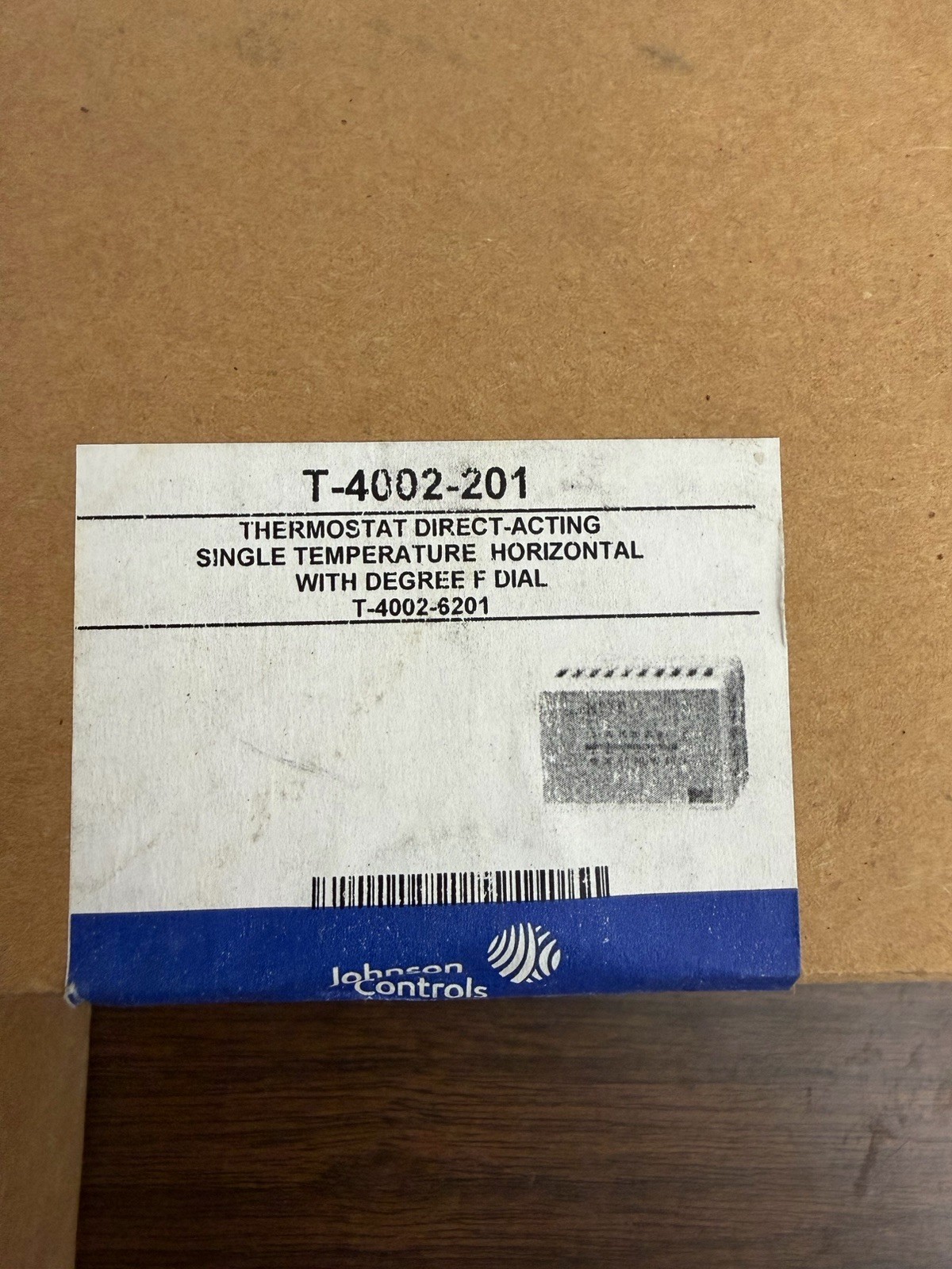 Johnson Controls T-4002-201 Thermostat, Single Temperature, Heating (PRICE FOR 1