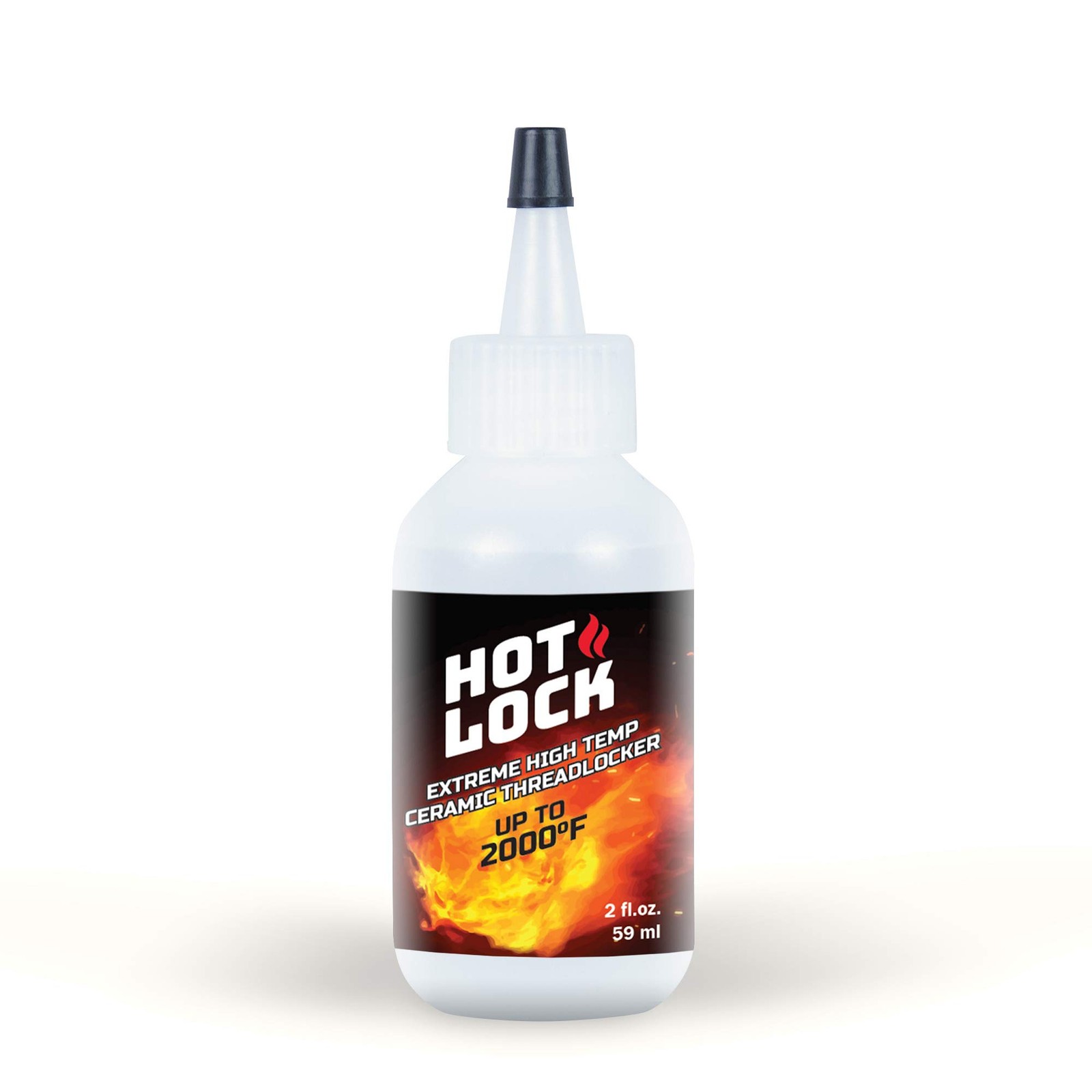 VibraTITE 19960 HotLock Extreme High Temperature Threadlocker, Translucent