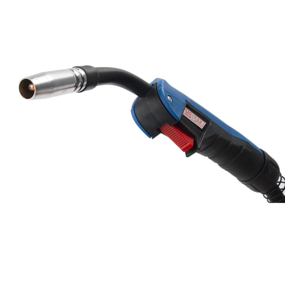 MB-15AK MIG/MAG Welder Torch Gun 5M/16ft Air Cooled Euro Connector Fit Welding