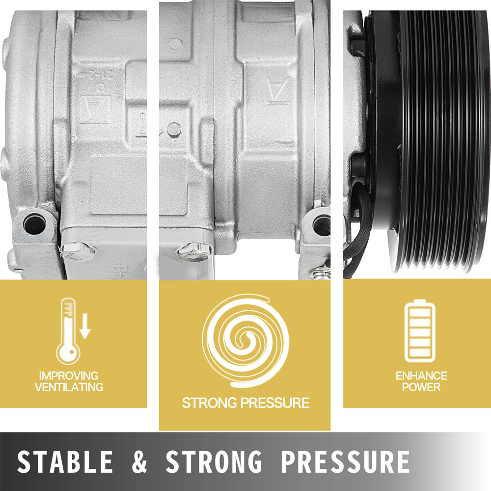 For John Deere Tractor Combine Air Conditioner Compressor With Clutch Assembly