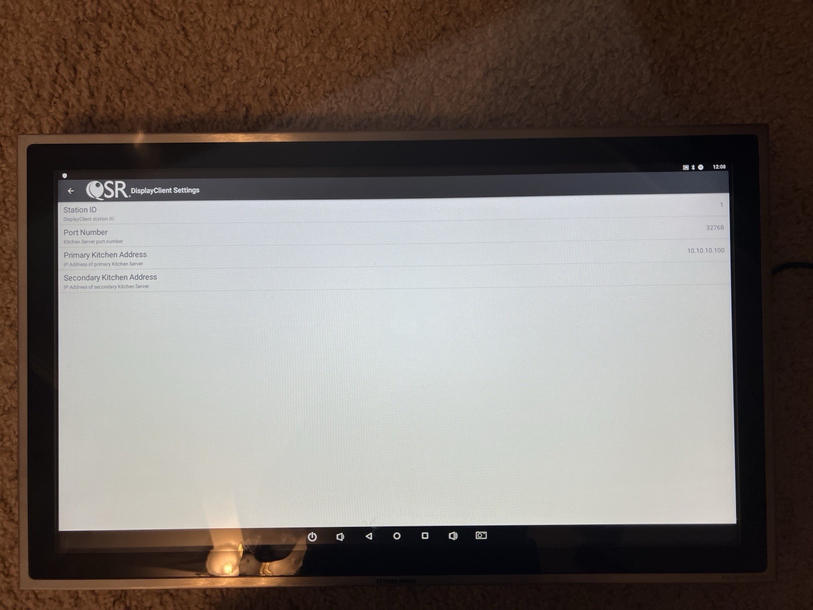 Kitchen Armor KA-22PCAPAIO3 Stainless Steel Cased 22″ Android All-in-One (new)