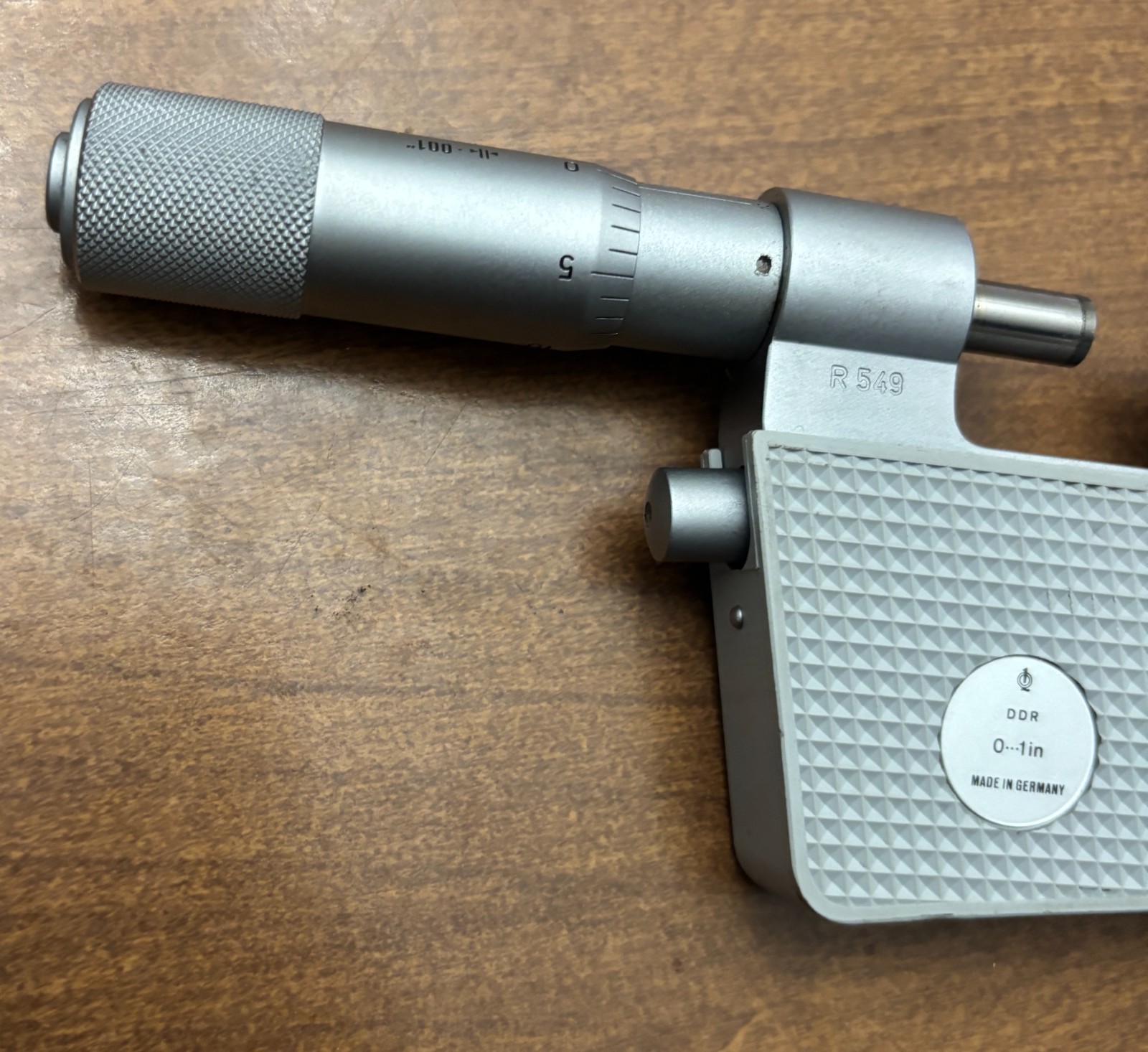 German made Carl Zeiss Jena Indicating micrometer 0-1″ Feinzeigermessschraube