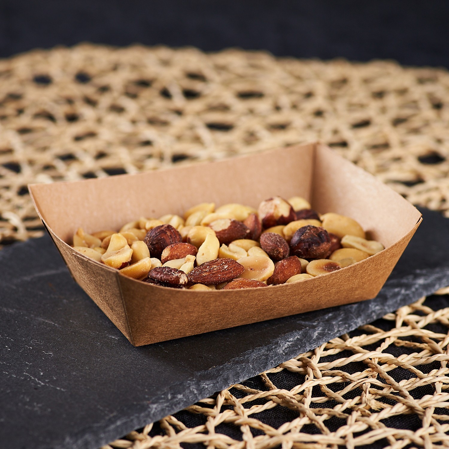 Karat Food Tray (Kraft) – 0.5 lb, FP-FT050K