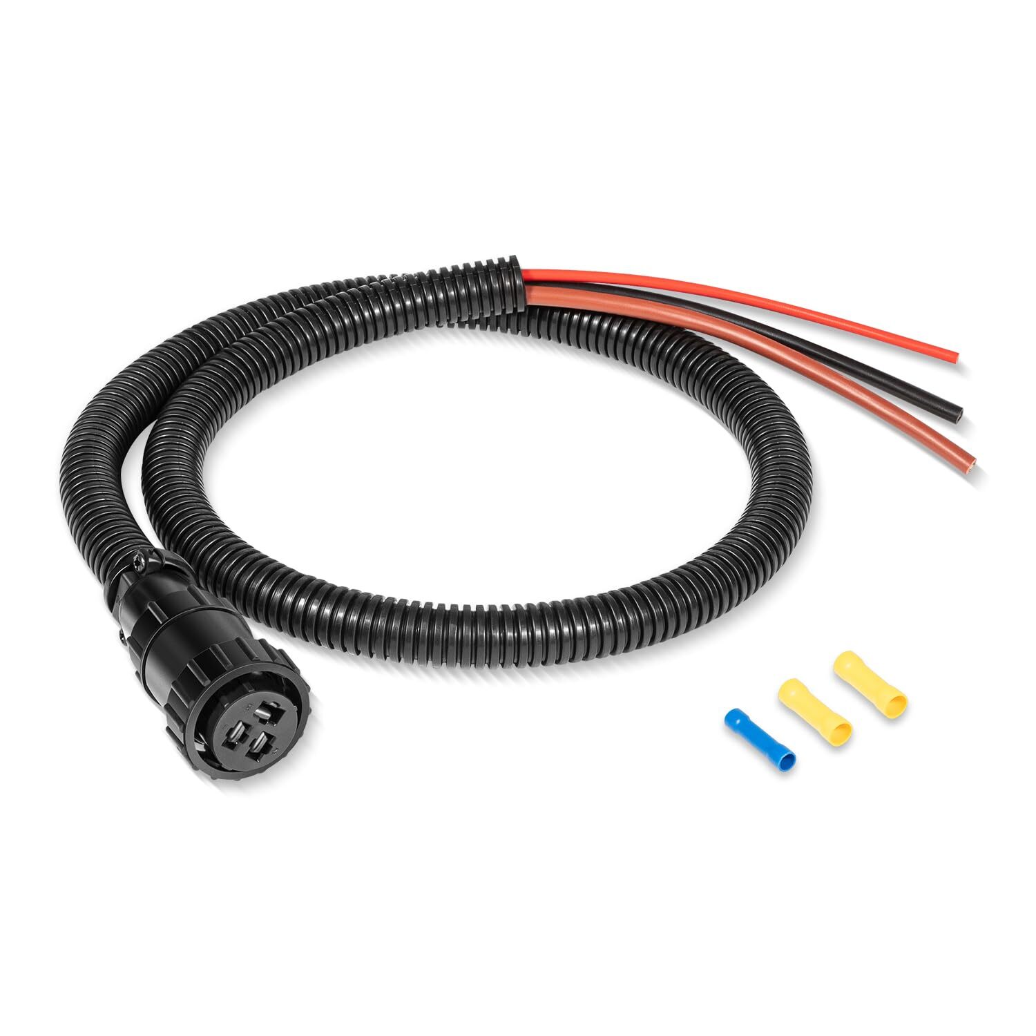 3 Pin Aux Power Connector Kit For Case IH 187103A1 For Ford New Holland 86511459