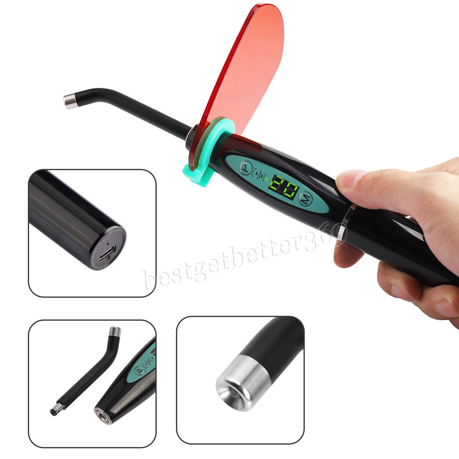 Dental Lab Marathon Electric Micromotor Polishing + 35K rpm Motor Handpiece Kit
