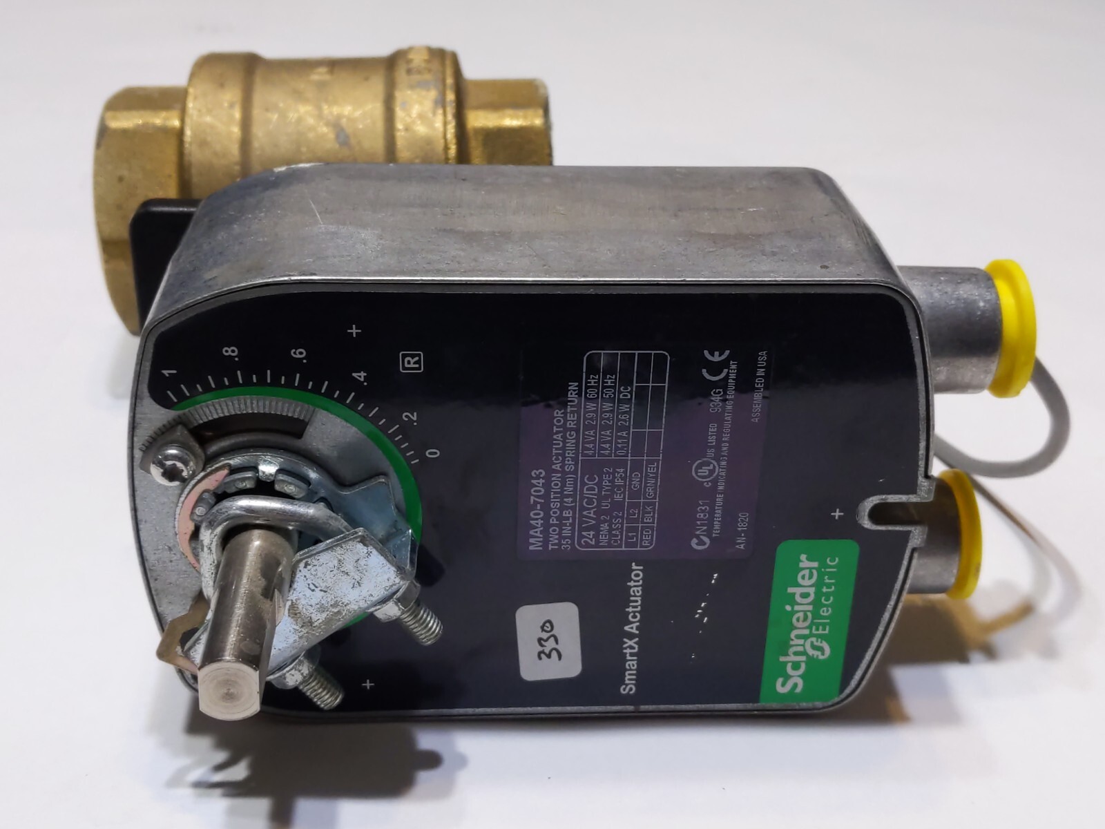SCHNEIDER MA40-7403 WITH A VA-2213-526-9-67 VALVE. GUARANTEED, RETURNS ACCEPTED