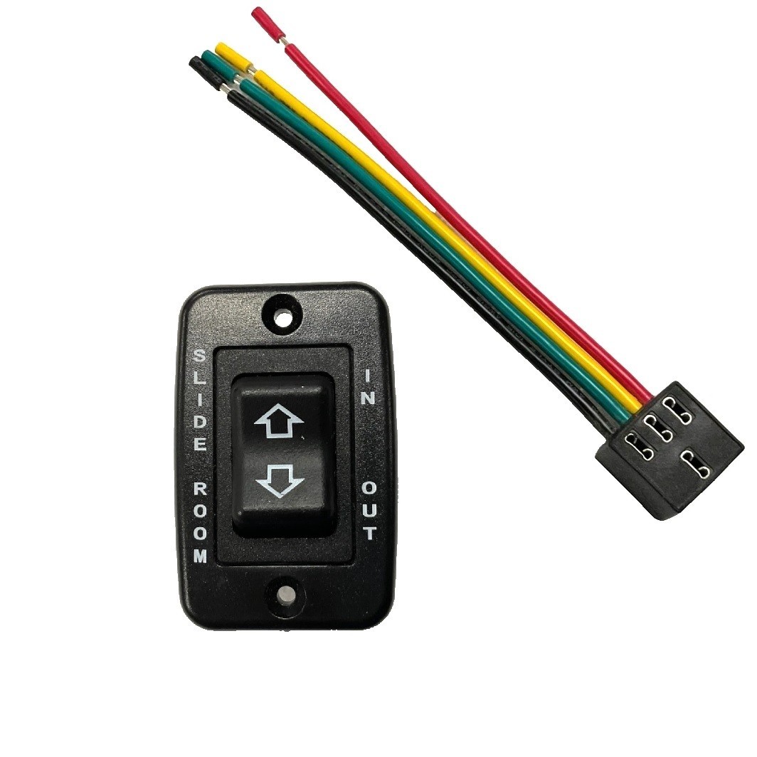 RV Slide Room Switch Control W/ Pigtail Wire AH-ASY-P1-5-001 American Technology