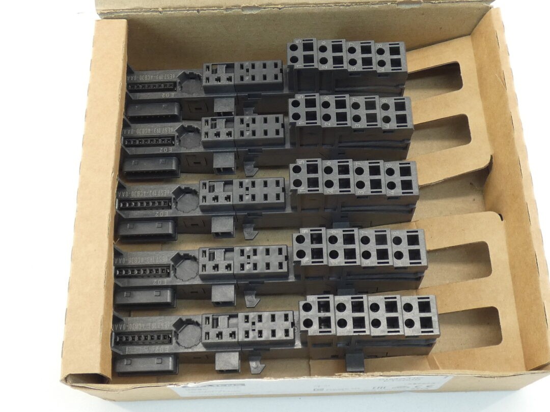 *Box of 5* Siemens 6ES7193-4CB30-0AA0 Terminal Module SIMATIC – NEW Surplus!