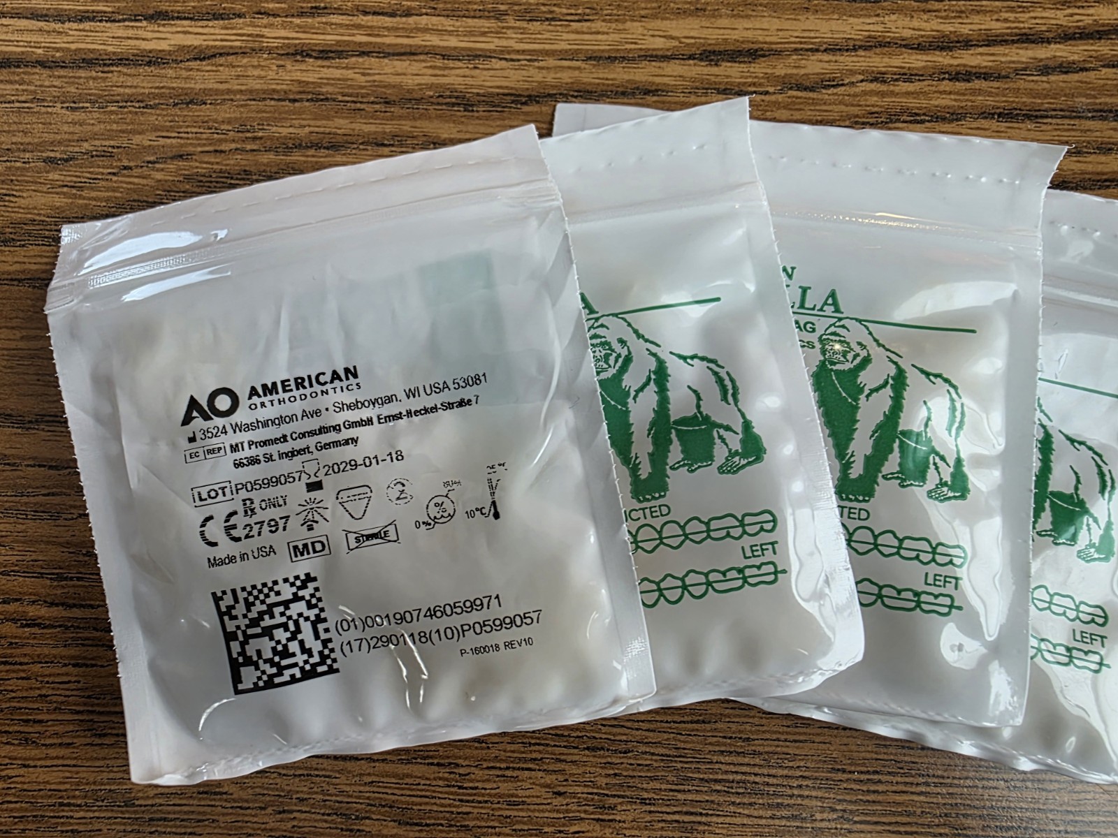 400 Mountain Gorilla American Orthodontics Elastics Dental Rubber Bands