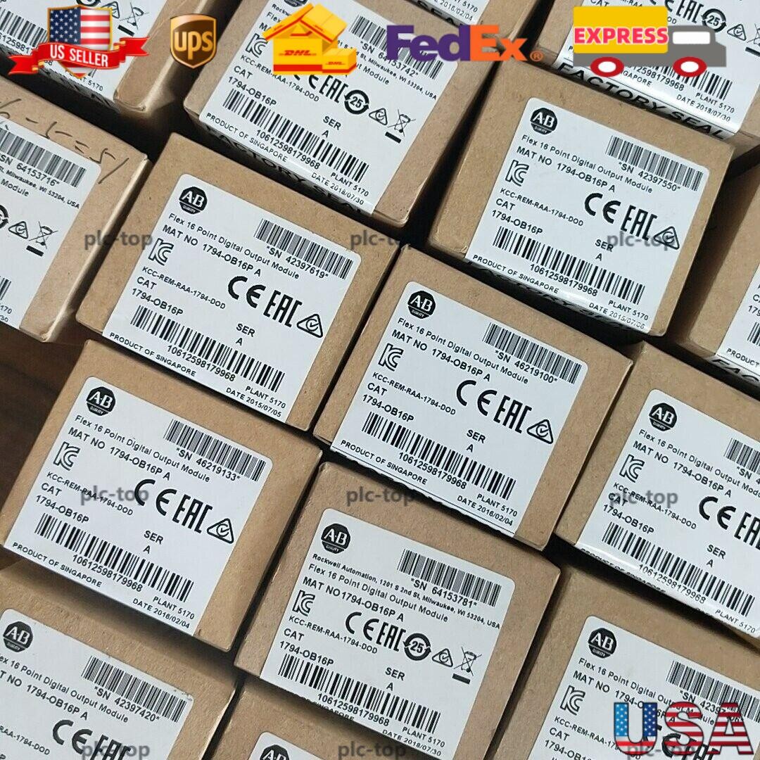 New AB 1794-OB16P SER A Flex 16Pt Digital Output Module 1794OB16P
