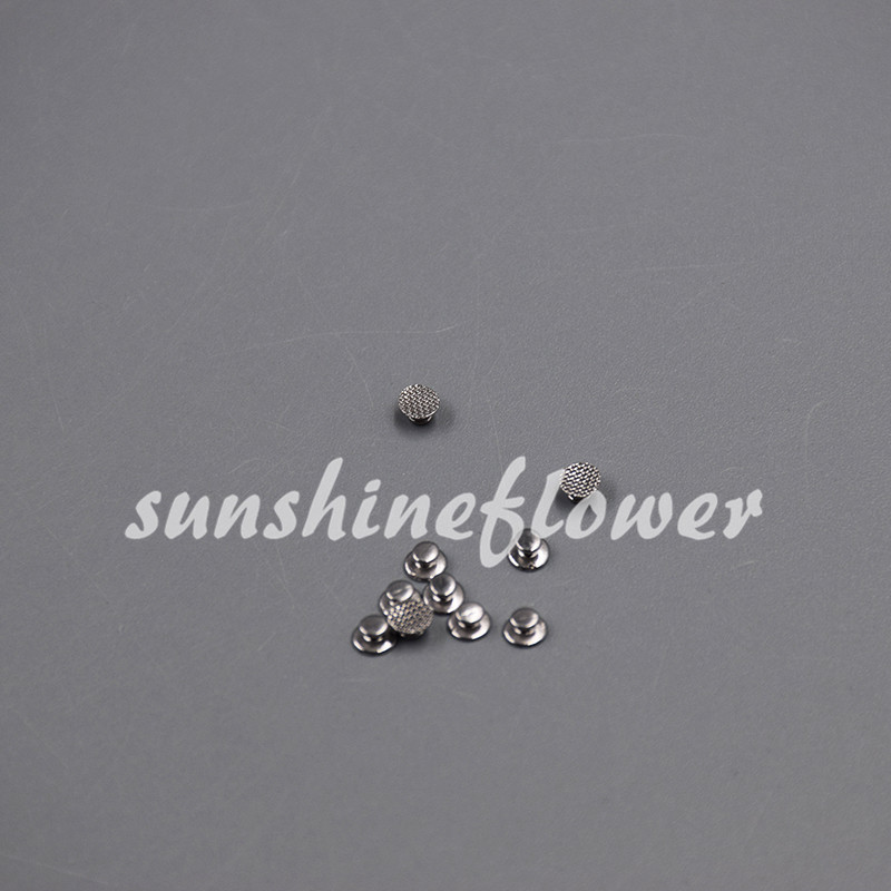 10 Pcs/1 Pack Dental Orthodontic Lingual Buttons for Bondable Round Base Brand