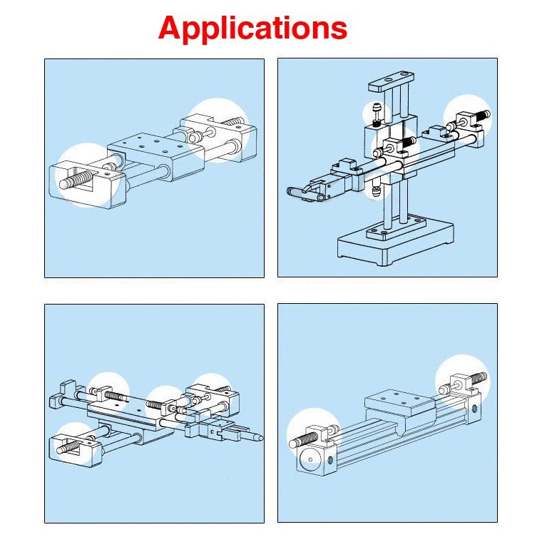AD1416 Adjustable Hydraulic shock absorber Mechanical Shock Absorber AD series
