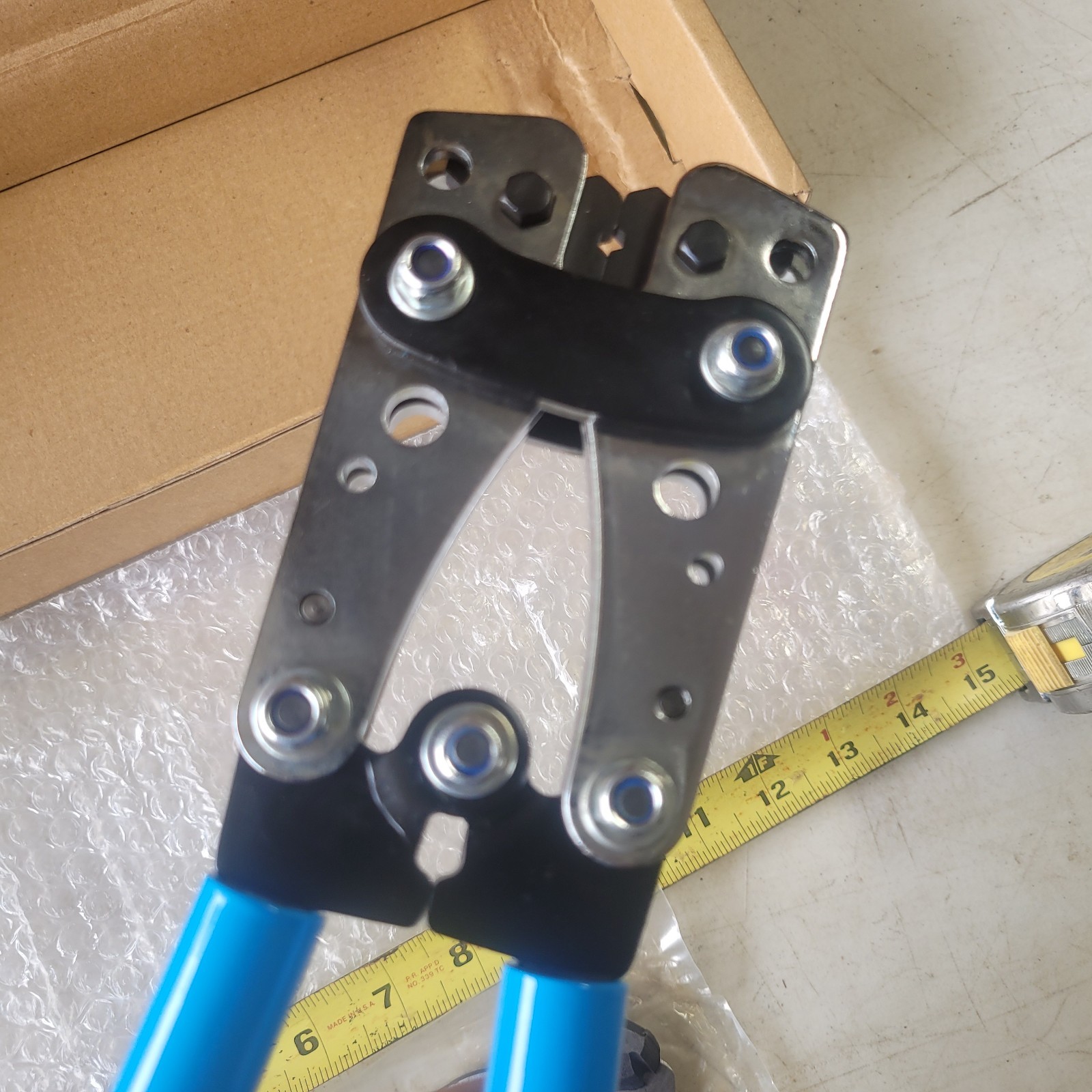 HKS HX-50B Battery Cable Lug Crimper Tool + Cutter Mechanic Tools