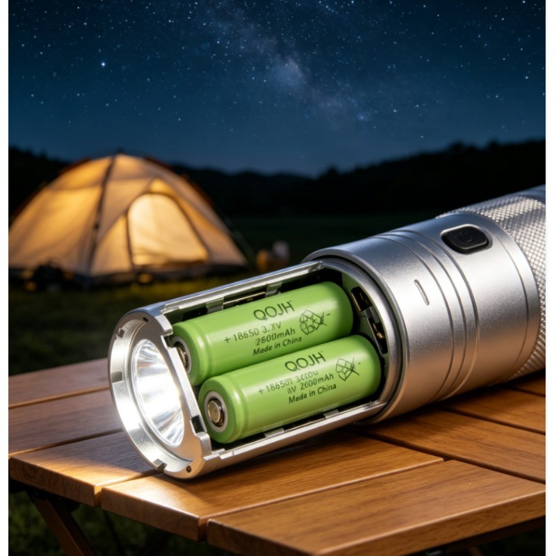 16-Piece Durable 18650 Flat-Top 2600mAh 3.7V Batteries – Safe Power to Use