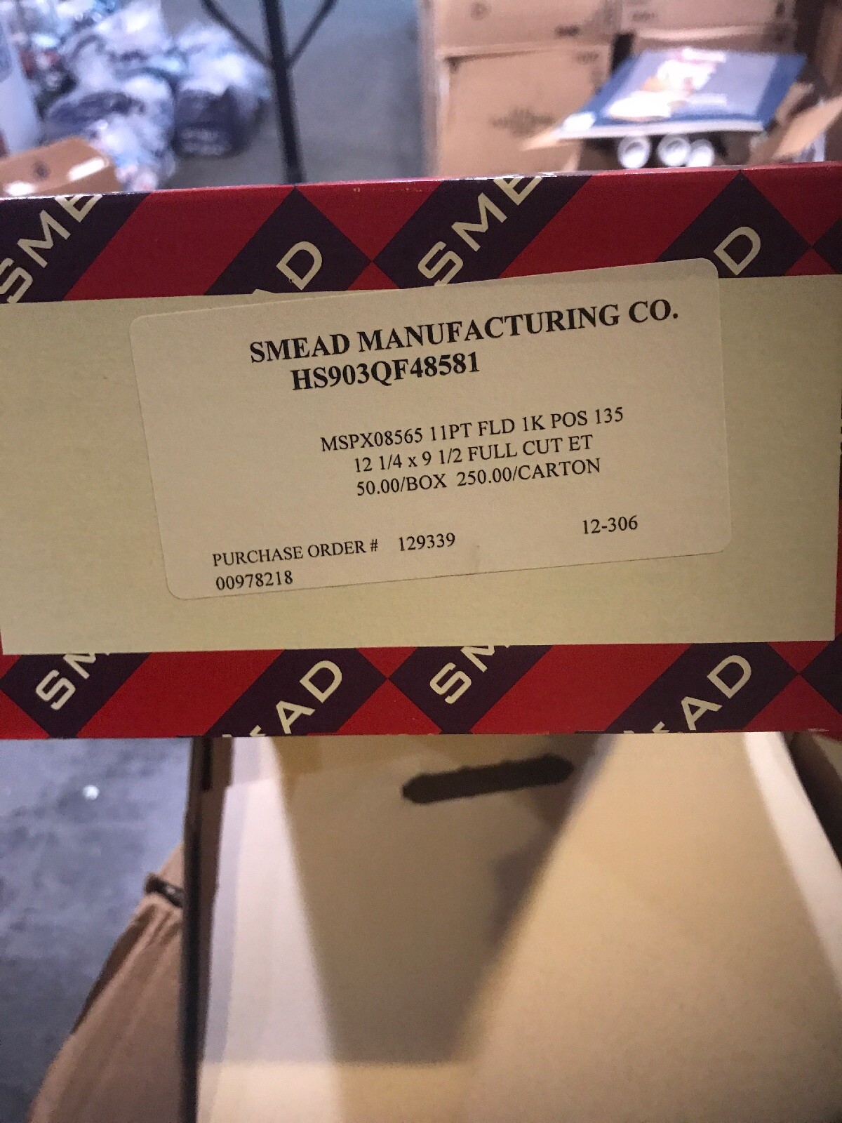 Lot Of 50 Smead Medical End Tab Folder Fastener 3 Locations 8.50″X11″ Manila
