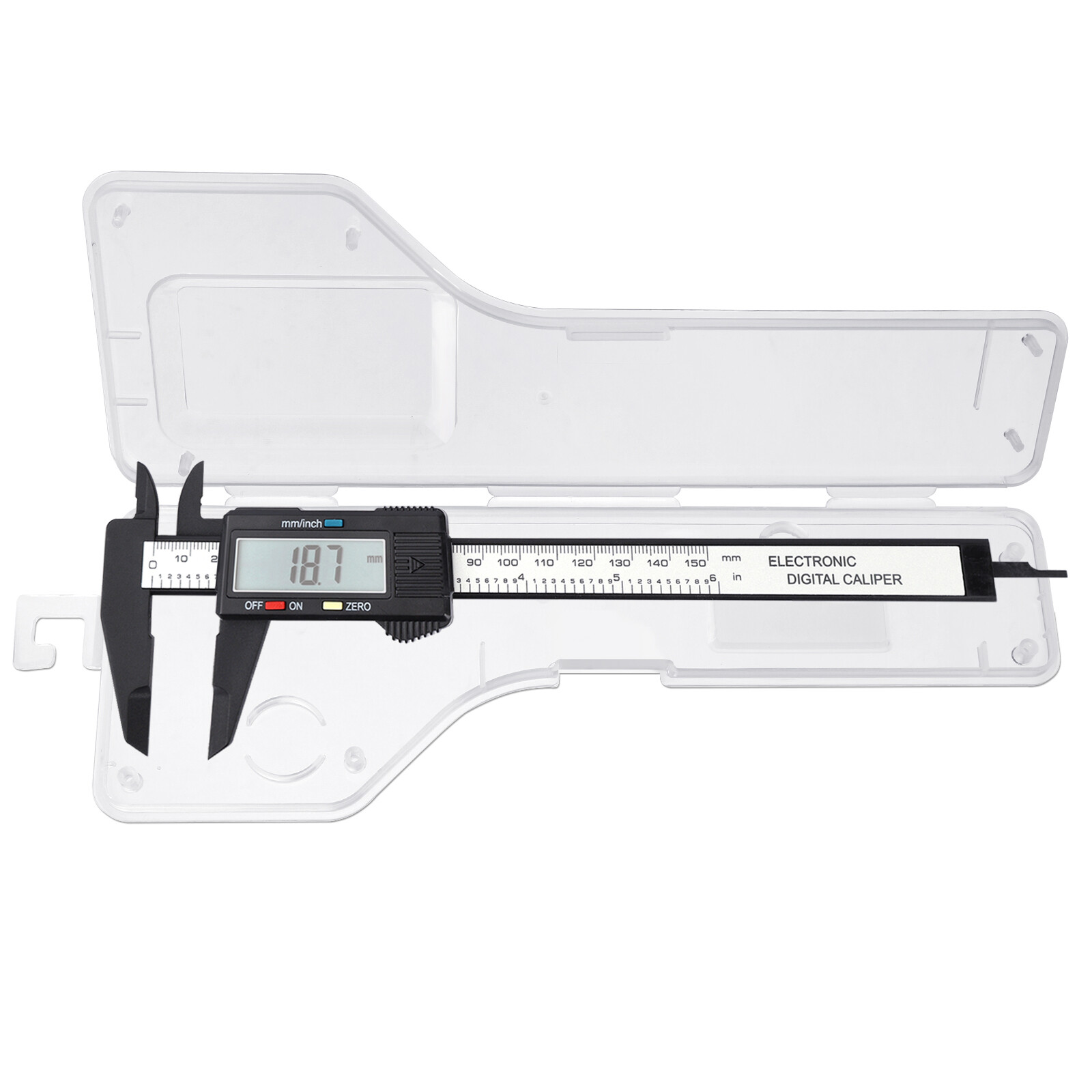LCD Digital Caliper Vernier Micrometer Electronic Ruler Gauge Meter Measuring US