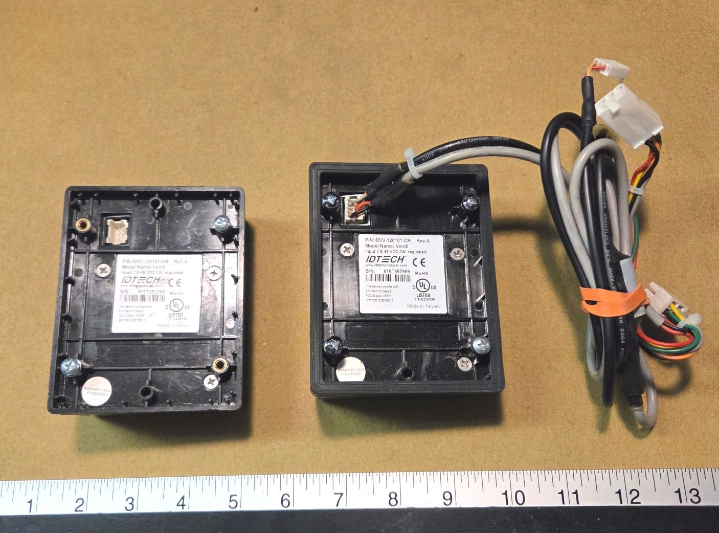 Crane ID Tech vending machine credit card readers – qty. 2 for 1 price