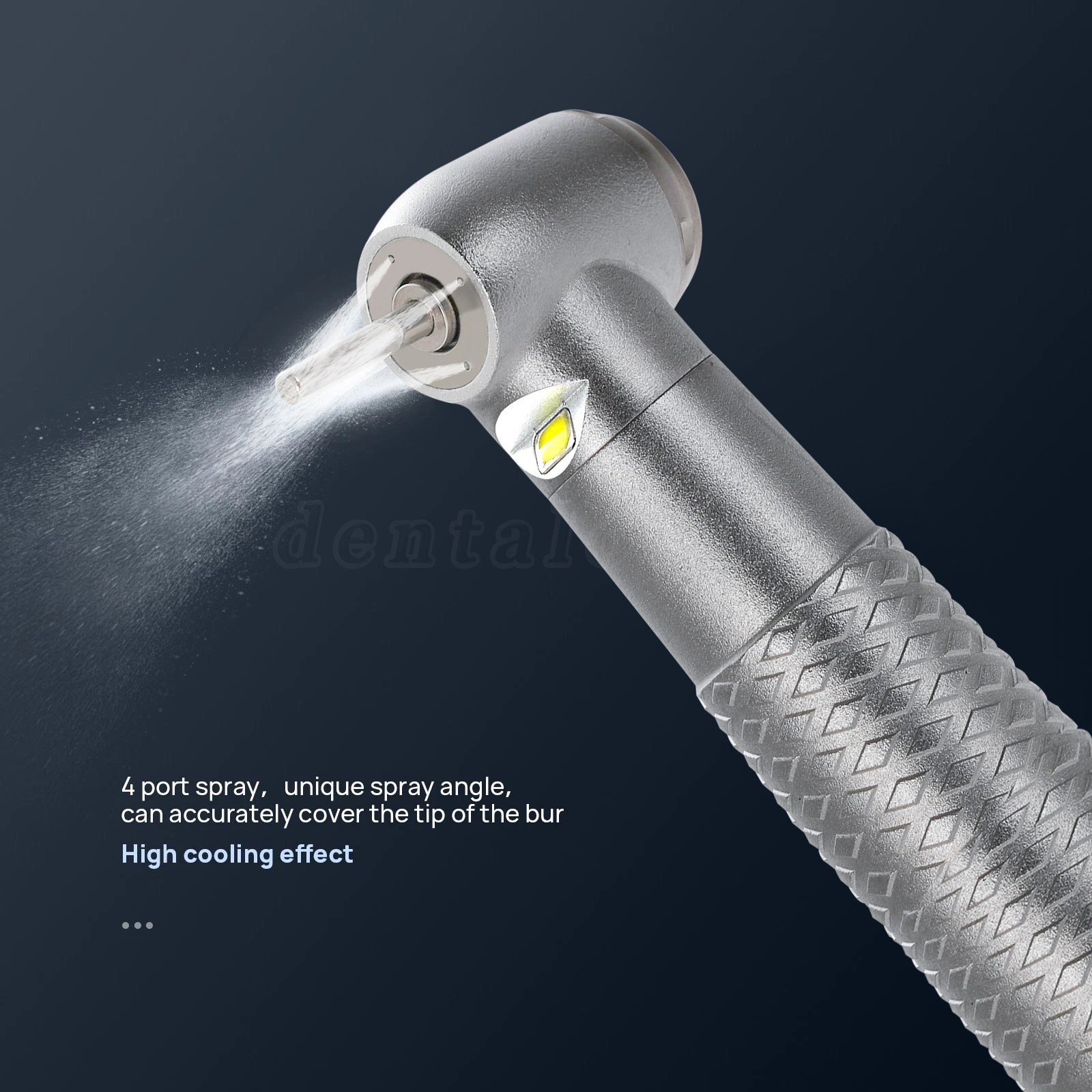 SANDENT Dental E-Generator LED Self-Power High Speed Turbine Handpiece NSK 4Hole
