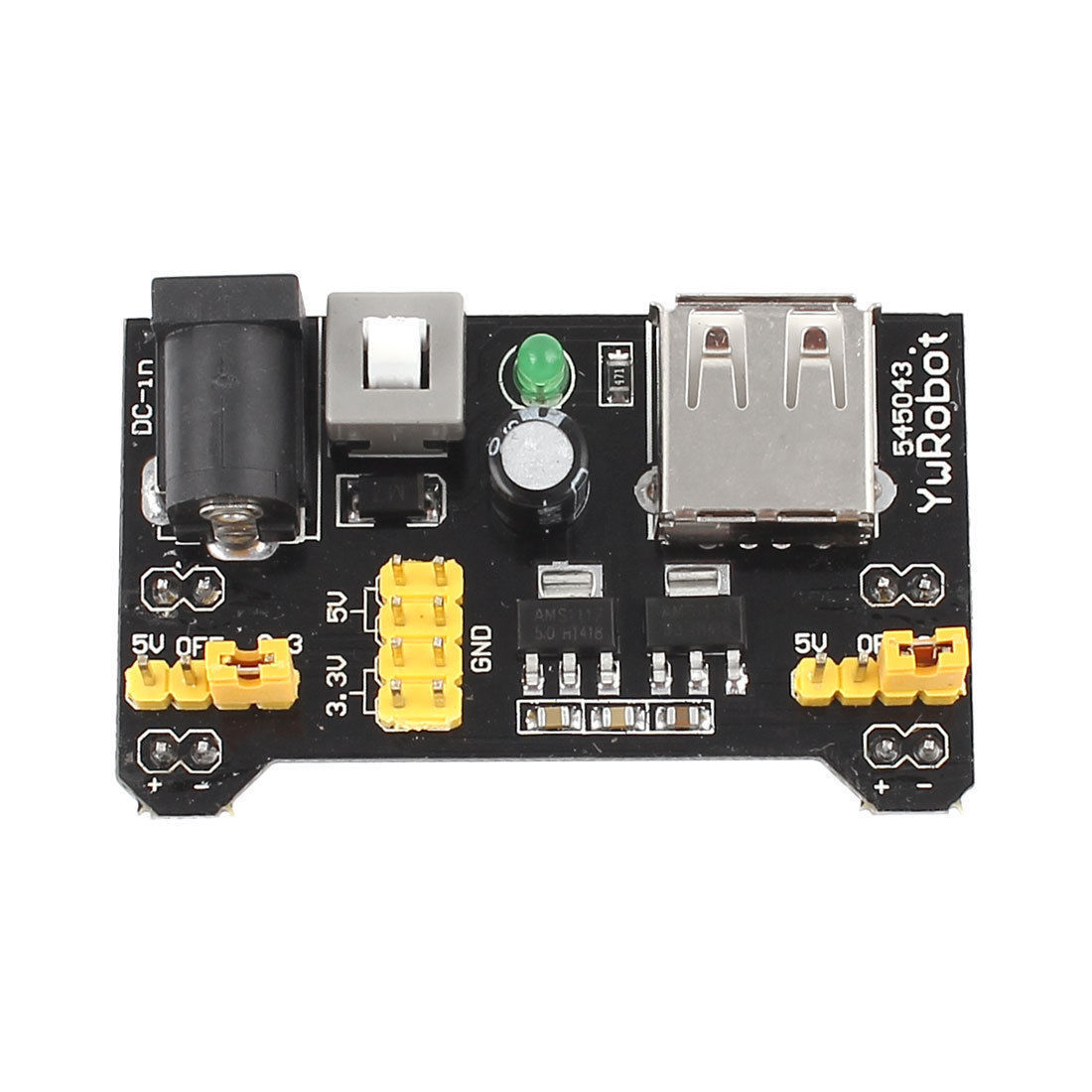 Breadboard Power Supply Module 3.3V / 5V For MB-102 & Solderless Breadboards