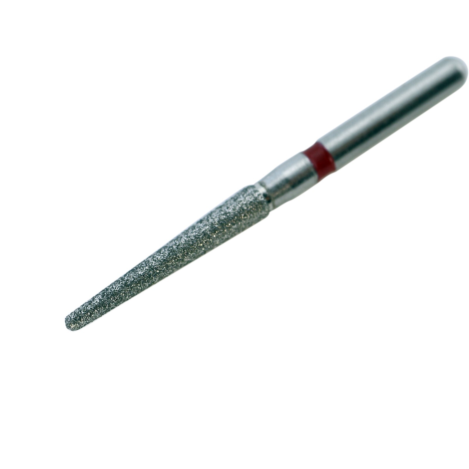 Dental Diamond FG 850/016F Round End Taper Burs Fine Grit Red High Speed Dia Bur