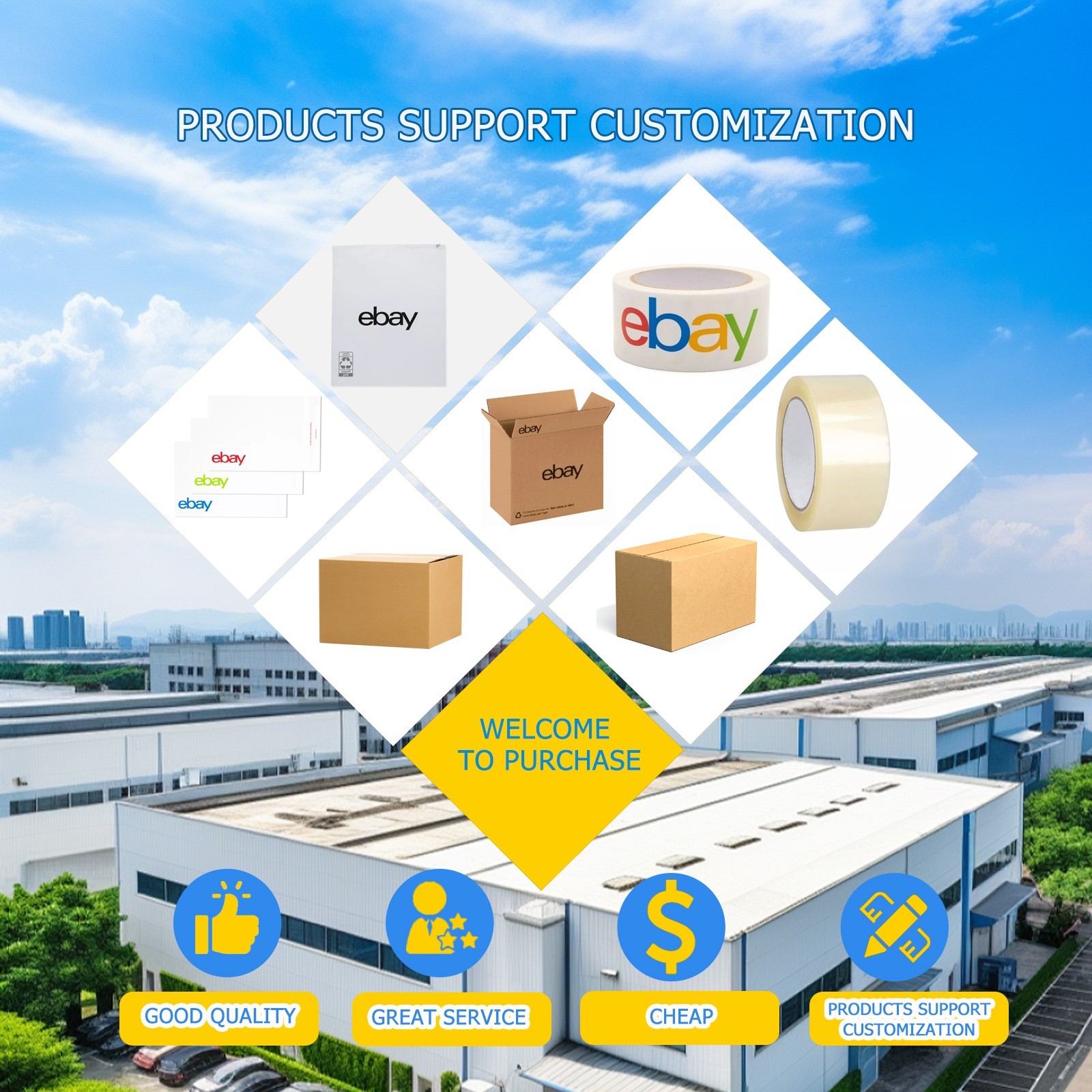 100 – 800 pcs 12″x15″ Self Sealing Shipping Bags Polyjacket/Polymailer UL ebay