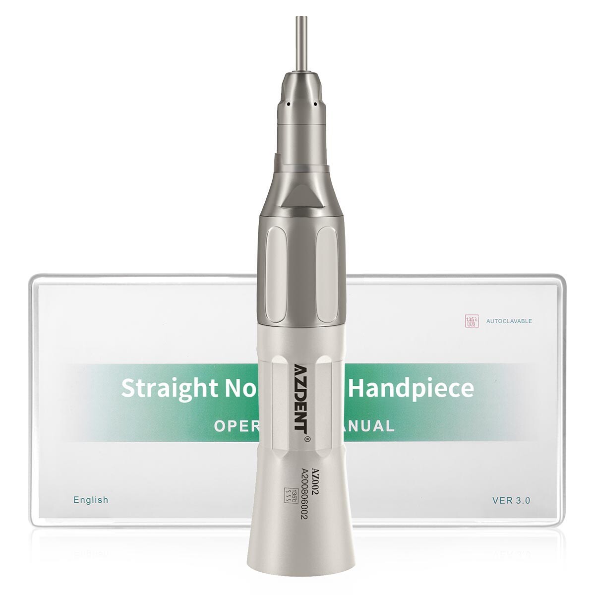 NSK Style Dental Slow Low Speed Handpiece Straight Contra Angle Air Motor 4/2H
