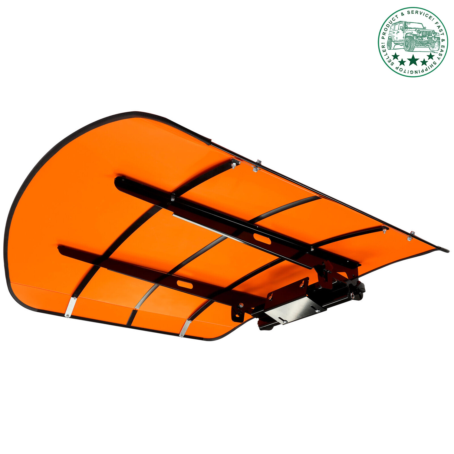 Sun Shield Tuff Top Tractor Canopy For ROPS 48-3/8″ X 48-3/8″ – Orange